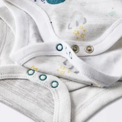 Baby 4pk Short Sleeve Bodysuit - Cloud Island™ Blue -Baby Products Series GUEST 02a1b3e5 edc0 4204 becd 299dd65e5373