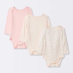 Baby Girls' 3pk Modal Bodysuit - Cloud Island™ Pink -Baby Products Series GUEST 05343d39 e20f 468b 8692 e5310ac9a615