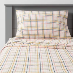 Plaid Print Cotton Kids' Sheet Set - Pillowfort™ 9 Plaid Print Cotton Kids' Sheet Set - Pillowfort™ -Baby Products Series GUEST 066fee74 4bf5 465b b06b 5263416a00c4
