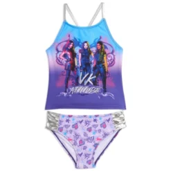 Disney Descendants Mal Evie Uma Girls Tankini Top And Bikini Bottom Swim Set Little Kid To Big Kid -Baby Products Series GUEST 0a16548a 9b18 4f14 8b6f 8c642fead8f4