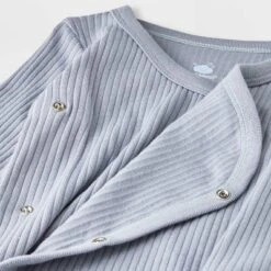 Baby Boys' 3pk Side Snap Long Sleeve Bodysuit - Cloud Island™ Gray -Baby Products Series GUEST 148ab3bd 0103 4e93 81ac 4b09b2481733