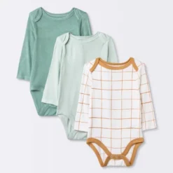 Baby 3pk Modal Bodysuit - Cloud Island™ Mint Green -Baby Products Series GUEST 24440de9 7646 4b01 99a5 5471b32e3cbd