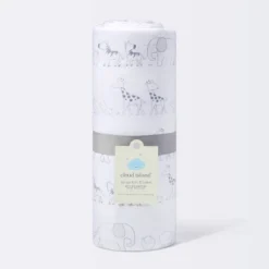 Jersey Knit Reversible Blanket Two By Two - Cloud Island™ Gray -Baby Products Series GUEST 2d0de6fa 499e 4409 9f26 330e8f398e0f