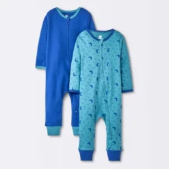 Baby Boys' 2pk Safari Animals Zip Romper - Cloud Island™ -Baby Products Series GUEST 2d0e9083 cdac 47e1 a2bf 0c51c9affe5b