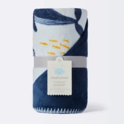 Plush Baby Blanket - Whales - Cloud Island™ -Baby Products Series GUEST 37d520aa d9c9 4b28 a197 9b1e533fe550