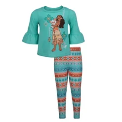 Disney Moana Girls T-Shirt And Leggings Outfit Set Little Kid To Big Kid -Baby Products Series GUEST 388b789a 4c70 4253 a072 72a038122f1c