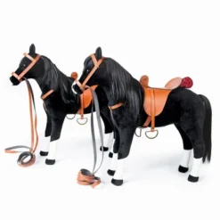 The Queen's Treasures 18 In Doll Covered Prairie Wagon/Sleigh And 2 Horses -Baby Products Series GUEST 4522da0f 424e 40fb 9ce8 0ab2226c7ebb