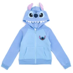 Disney Lilo & Stitch Girls French Terry Zip Up Cosplay Hoodie Little Kid To Big Kid -Baby Products Series GUEST 5138366f e407 4cf8 ba1d a8cab56d5249