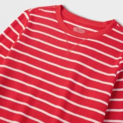 Kids' Striped Matching Family Thermal Pajama Set - Wondershop™ Red -Baby Products Series GUEST 57d6253a 78f2 4138 9394 44199c64b2c6