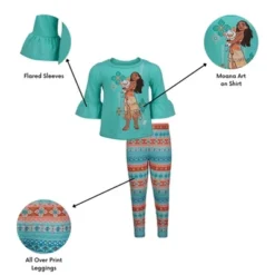 Disney Moana Girls T-Shirt And Leggings Outfit Set Little Kid To Big Kid -Baby Products Series GUEST 5aa33537 57b5 4c5b b1cd 95409b91bfc6