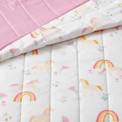 Kids' Quilt Unicorn Light Purple - Pillowfort™ -Baby Products Series GUEST 6fc626cb 4d97 41f0 b1c8 1c5d688b9884