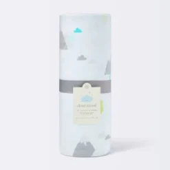 Jersey Knit Reversible Blanket Adventure Awaits - Cloud Island™ - Light Blue -Baby Products Series GUEST 76c5b544 230a 4873 9d74 da1ed81aa575