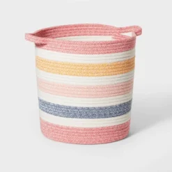 Striped Coiled Rope Kids' Storage Bin - Pillowfort™ -Baby Products Series GUEST 80881529 d51b 4276 9202 2ce79d31daa0