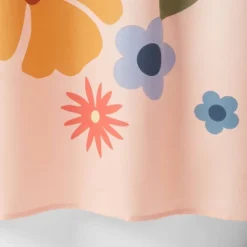 Vintage Floral Kids' Shower Curtain Blue - Pillowfort™ -Baby Products Series GUEST 8ace6416 7c54 4ea4 809f c8058637a65b
