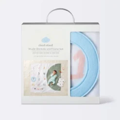 Milestone Swaddle Baby Blanket With Felt Frame - Multi Dot - Cloud Island™ -Baby Products Series GUEST 8c096126 8812 459b 8062 41ddfc8120be