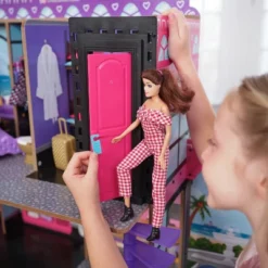 KidKraft 2-in-1 Wooden Hotel & Waterslide Dollhouse -Baby Products Series GUEST 8d39fe8b aeba 4d5d 9e3c e4fc6d71634b