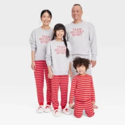 Kids' Striped Matching Family Thermal Pajama Set - Wondershop™ Red -Baby Products Series GUEST 9567590a ae59 41a3 bf5b 4fde13c30795