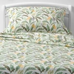 Botanical Cotton Kids' Sheet Set - Pillowfort™ -Baby Products Series GUEST 9945b814 12f1 40af 920f 0335928c40a9