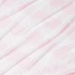 Polyester Rayon Jersey Fitted Crib Sheet - Cloud Island™ Pink Gingham -Baby Products Series GUEST 9a3ec60f e358 460b 8c99 da06b03a117a