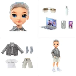 Rainbow High Aidan - Purple Boy Fashion Doll -Baby Products Series GUEST 9ddee40a 77cc 480e 93e8 0e3e3d4dee4a