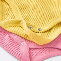 Baby Girls' 3pk Long Sleeve Waffle Bodysuit - Cloud Island™ Pink -Baby Products Series GUEST bcfc177e 2a96 4b3d 8ebc ed0b7a62160c