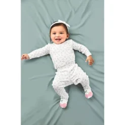 Carter's Just One You® Baby Girls' 3pc Footed Headband Top & Bottom Set - Pink -Baby Products Series GUEST c4d5b3b7 f110 4a05 94d4 ee1d90a9d1c7