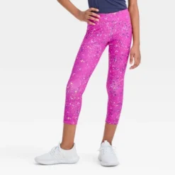 Girls' Core Cropped Leggings - All In Motion™ -Baby Products Series GUEST ce763ed8 fe91 47b3 975d ffb729889178