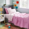 Rainbow Microfiber Striped Kids' Sheet Set - Pillowfort™