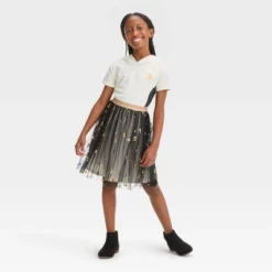 Girls' Squishmallows Cat Hooded Dress - White/Black -Baby Products Series GUEST dcec7f9d 4496 4a91 97ea 6ea86b2ebc12