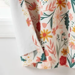 In The Garden Full Printed Blackout Kids' Curtain Panel - Pillowfort™ -Baby Products Series GUEST de192efa f78d 4eaf bd7d c8b23f84b4ba