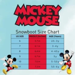 Disney Mickey Mouse Boys' Snowboots (Toddler/Little Kids) -Baby Products Series GUEST e67ed627 d15b 4022 b304 aa3e90538e7f