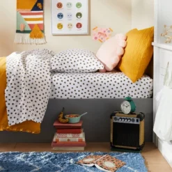 Dotted Microfiber Kids' Sheet Set - Pillowfort™ -Baby Products Series GUEST e7c6cf44 9b45 4734 8b44 47c1a46c4ff8