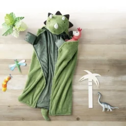 Dinosaur Kids' Hooded Blanket - Pillowfort™ -Baby Products Series GUEST eeb68ab2 f12e 411a 8b63 983c0a77c89c