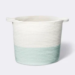 Coiled Rope Bin With Color Band - Cloud Island™ -Baby Products Series GUEST f00a31c2 0ff4 4b5a 997b 1cd2da7d6b63