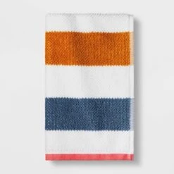 Striped Kids’ Towel With SILVADUR™ Antimicrobial Technology - Pillowfort™ -Baby Products Series GUEST f163fe6d 5e01 4c30 b69b 567516b22dde