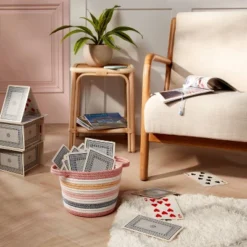 Striped Coiled Rope Kids' Storage Bin - Pillowfort™ -Baby Products Series GUEST f34aa5dc 5c04 4334 a97a 7f1abceb89ea